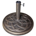 thumbnail image 1 of Us Weight - Cast Stone Patio Umbrella Base 26Lb Adjustable Outdoor Umbrellas For Patio With Base Durable And Weather-Resistant Umbrella Base For Outdoor Use, 1 of 5
