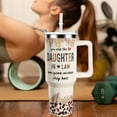 thumbnail image 3 of Daughter in Law Gifts, Gifts for Daughter in Law, Christmas Gifts for Daughter in Law, Daughter in Law Christmas Gifts, 40oz Daughter in Law Tumbler With Handle Lid and Straw, 3 of 6