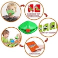 thumbnail image 5 of Juegos para niños, Catch Bugs Game - Juegos de mesa familiares para niños y niñas de 4, 5, 6, 7, 8, 9, 10 años, juegos para niños de 4 a 8 años para regalos de cumpleaños de Navidad (verde) JAMW Sencillez, 5 of 5