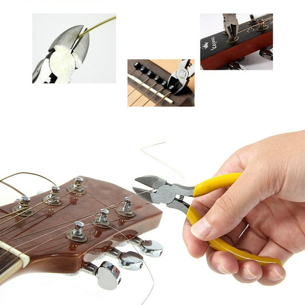 Kit de réparation de guitare - Ensemble de 15 outils d'entretien