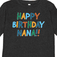 thumbnail image 4 of Inktastic Happy Birthday Nana Boys or Girls Long Sleeve Toddler T-Shirt, 4 of 5