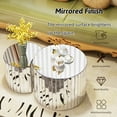 thumbnail image 7 of MDQMD Silver Nesting Mirror Coffee Tables, Round Set of 2 Modern End Tables,Living Room Table with Reflective Surface, 7 of 7