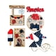 thumbnail image 2 of Bandeja decorativa escalonada para el 4 de julio, letreros patrióticos de madera con estrellas para el hogar, estilo rústico americano, 2 of 8