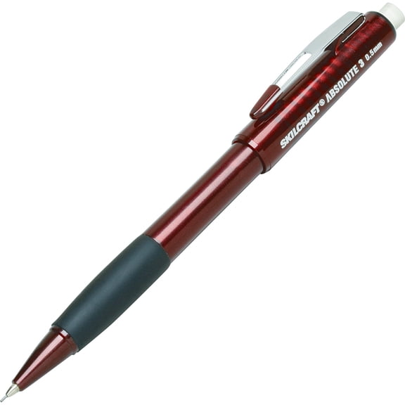SKILCRAFT, NSN4512267, Dual Action Grip Mechanical Pencils, 6 / Pack