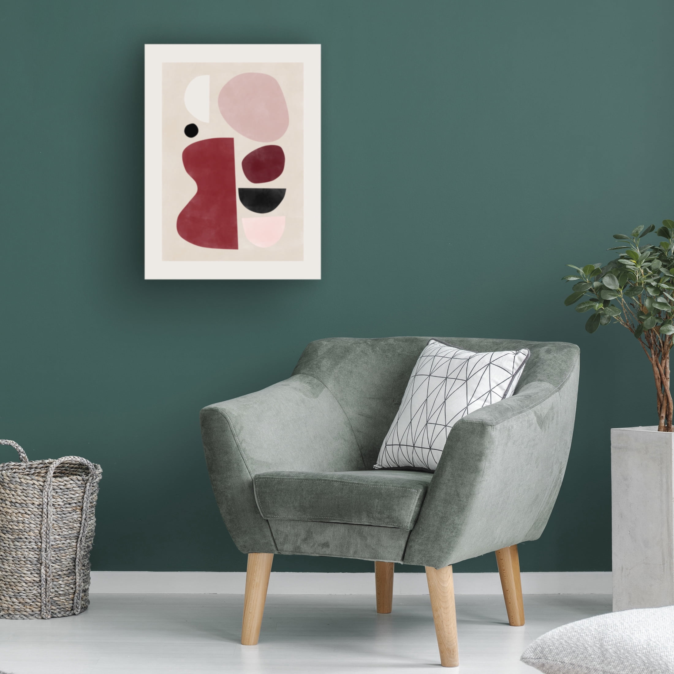 Trademark Fine Art Elena Ristova red21 Canvas Wall Art