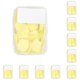thumbnail image 1 of Bearachild Jabón Papel Mano Desechable Aromas Viaje Portátil Rebanada Flores Baño Camping Tabletas Suministros Baño limón amarillo 10piezas, 1 of 6