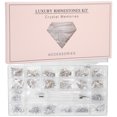 thumbnail image 2 of Nail Art Rhinestones, Glass Rhinestones Nail Rhinestones 13 Shapes K9 Glass  for Natural Nails Artificial Nails for Manicurist Beginner for Household Nail Salon, 2 of 8