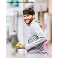 thumbnail image 2 of Diademas para correr para hombres, bandas para el sudor, bandas deportivas para el sudor, entrenamiento para hombres, fitness, gimnasio, yoga, paquete de 4, 2 of 4