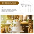 thumbnail image 2 of TOYMYTOY  Adorable Heart Shaped Iron Toppers for Special Occasion Cakes, 20Pcs, 2 of 8