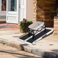 thumbnail image 1 of Royalbelle 3FT Portable Wheelchair Ramp, Non-Slip Aluminum Folding Handicap Ramp, 1 of 9