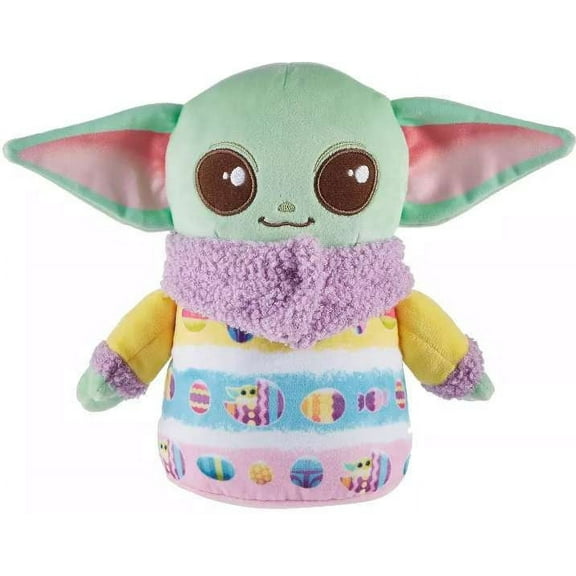 Star Wars The Mandalorian Grogu Easter Plush Stuffed Animal Yoda
