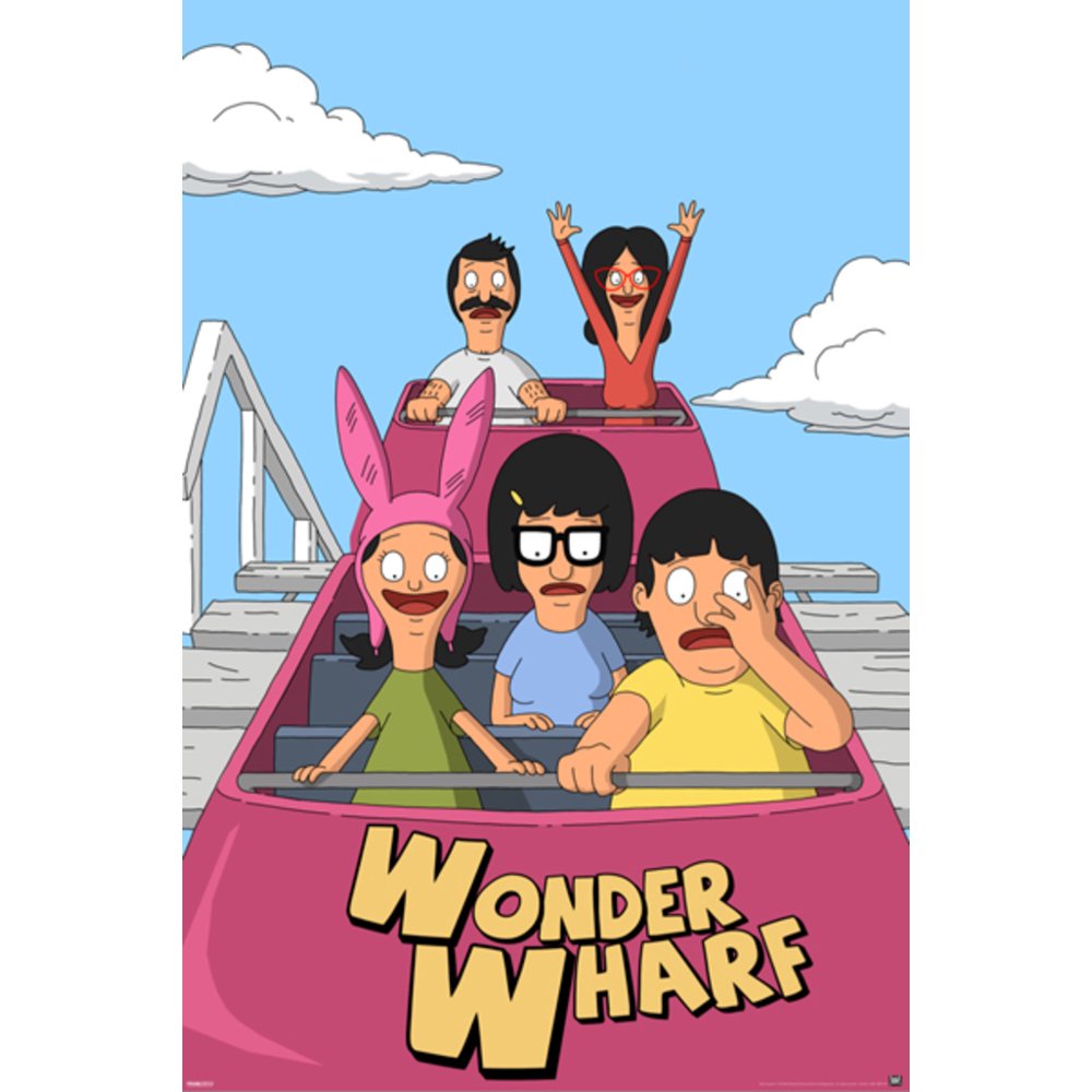 Bobs Burgers Wonder Wharf Roller Coaster Plunge Scream I