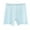 Light Blue, variant on Paiyanr Teen Girls Solid Color Slip Shorts for Under Dress Breathable Flat Corner Pants Shorts Leggings Briefs Pink