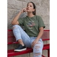 thumbnail image 2 of American Grown Egyptian Roots T-Shirt Women -Smartprints Designs, Female 3X-Large, 2 of 4