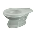 thumbnail image 6 of Renovators Supply High Tank Pull Chain Toilet w/Dark Oak Wooden Flat High Tank 70" to 74" Adjustable Height Brass L Pipe and Elongated Toilet Bowl, 6 of 11