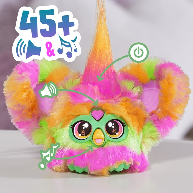 Furby Furblets Par-Tay Mini Electronic Plush Toy for Girls & Boys