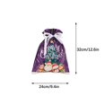 thumbnail image 2 of Bolsas de Navidad para Regalos Bolsa de Dulces de Cordón de Decoración de Navidad (24 * 32cm) Regalos de Dulces de Navidad, 2 of 7