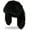 Black, variant on Bunny Ears Hat Fuffy Bunny Hat Cute Y2K Furry Rabbit Beanies for Indoor Outdoor Festival Party(black)