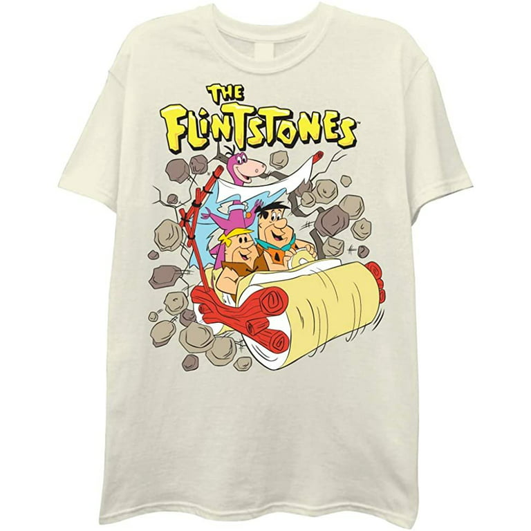 - T-Shirt Flinstones Tee Classic Hanna-Barbera Flintstones Classic Mens - The Fred Shirt Vintage