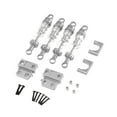 thumbnail image 5 of MERIGLARE 1/12 RC Car Shock Absorber Set Shock Holder Metal Replacement Repair Upgraded Kits for MN82 82S 82Pro Hobby Car DIY Modified Silver, 5 of 8