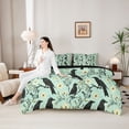 thumbnail image 4 of Erosebridal Black Crow 7-Piece Twin Bedding Sets,Cute Daisy Rustic Flower Bedding Comforter Set For Boys Teens,Reversible, 4 of 7