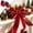 Multicolor C, variant on Velvet Plaid Backed Wired Holiday Ribbon, Roll‑shaped Fabric Trim, Border‑edged Decorative Band for Holiday Gift Crafting