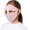 Pink, variant on Sun Mask Full Face Coverage with Ear Loops, Windproof Transparent Eye Cover and Breathable Mesh Nose Design for Hiking, Running, Cycling, Motorcycle, and All Outdoor Sports Sun Protection