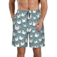 thumbnail image 1 of Fotbe Funny Chicken Trajes de Baño Estampados para Hombre, Shorts de Verano de Secado Rápido, Ropa de Playa, Bañadores-Large, 1 of 6