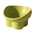 thumbnail image 1 of Cuenco de alimentación para mascotas con protección para el cuello y lazo , cuenco de agua antideslizante para gatitos verde, 1 of 8