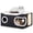 Black, variant on Cat Beds for Indoor Cats,Large Pet Beds for Cats, Cat Cave with Cozy Condo and Scratch Pad,Foldable Cat Cube Hideaway,Blue