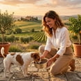 thumbnail image 4 of Gold Stainless Steel Dog Bowls, Hammered Thickened Metal Dog Bowl Feeding or Water Bowls for Small/Meidum/Large Sized Dogs&Cats Stackable Metal Cat Bowl Dishwasher Safe 5.7 Dia., 4 of 5