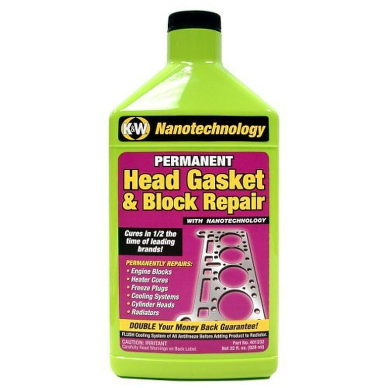 K W 401232 Permanent Head Gasket and Block Repair 32 oz