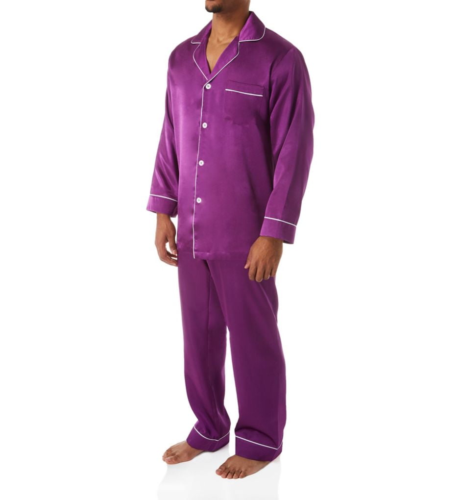 Mens purple pyjamas Clearance