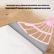 thumbnail image 4 of Limpiaparabrisas Squeeze Mop Plástico suave Telescópico Antiadherente Barrer el cabello Mop (Rosa) Likrtyny Para estrenar, 4 of 8