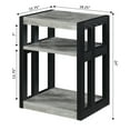 thumbnail image 6 of Convenience Concepts Monterey End Table with Shelves, Multiple Finishes, 6 of 7