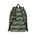 thumbnail image 7 of Easygd Jungle Green Camo USA Flag Canvas Backpack: Stylish, Lightweight, and Versatile with Large Capacity and Adjustable Straps –, 7 of 7