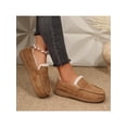 thumbnail image 6 of Cozy Soft Leather Lined Casual Loafers for Women - Comfortable Slip-On Shoes, 6 of 10