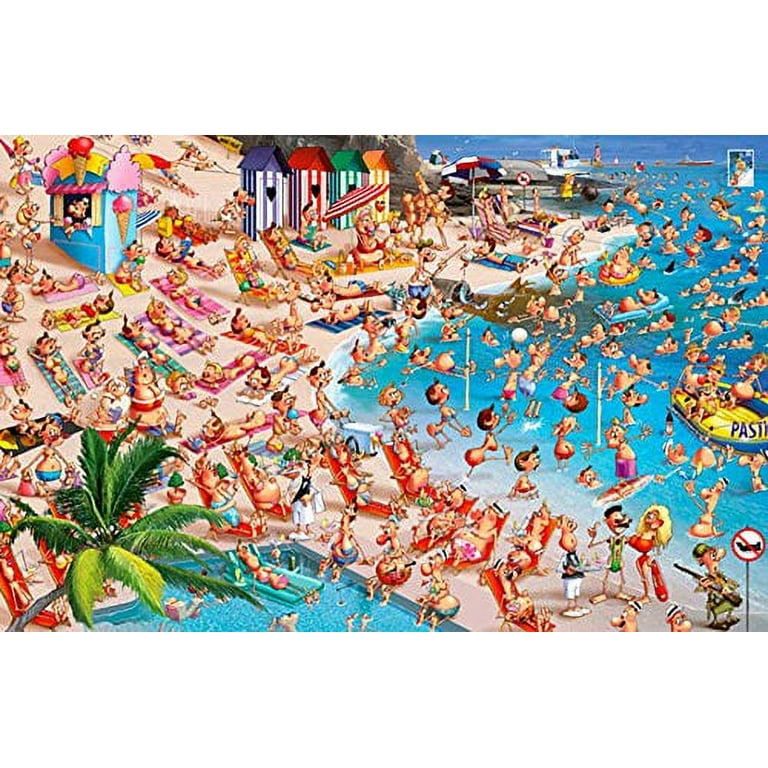 Piatnik Beach 1000 Piece Francois Ruyer Jigsaw Puzzle - Walmart.com