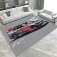 thumbnail image 3 of Area Rug 8x10 ft Gray Car Living Room Rugs, Indoor Accent Rug, Washable Non Slip Stain Resistant Carpet, for Bedroom Dining Room Home Office Soft Low Pile Print Rugs, 3 of 7