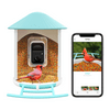 Smart Bird Feeder Camera, Netvue Birdfy Automatic Outdoor Bird Accessories with APP Notification AI Recognition Night Version Waterproof for Yard/House Buddy