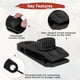 thumbnail image 4 of Uxcell Pinzas para Lona de Alta Resistencia con Agarre de Bloqueo [15PCS] - Abrazaderas para Lonas de Camping y Toldos - [Negro-3.3IN], 4 of 7