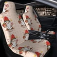 thumbnail image 2 of Uemuo Christmas Gnome star Pattern Car Seat Covers for Front Seats Waterproof Seat Covers for Cars, Universal Auto Front Seats Protector Fits for Car-, 2 of 6