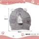 thumbnail image 2 of Orejeras para perros con protección acústica, gorros de punto para perros, orejeras cálidas para mascotas, gorro de invierno, gorro para perro, disfraz de conejito, 2 of 5