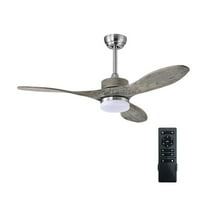 GVN Ceiling Fans, Small Indoor Ceiling Fan,48 Inch Wood Ceiling Fan with LED Lights and 6 Speed Levels