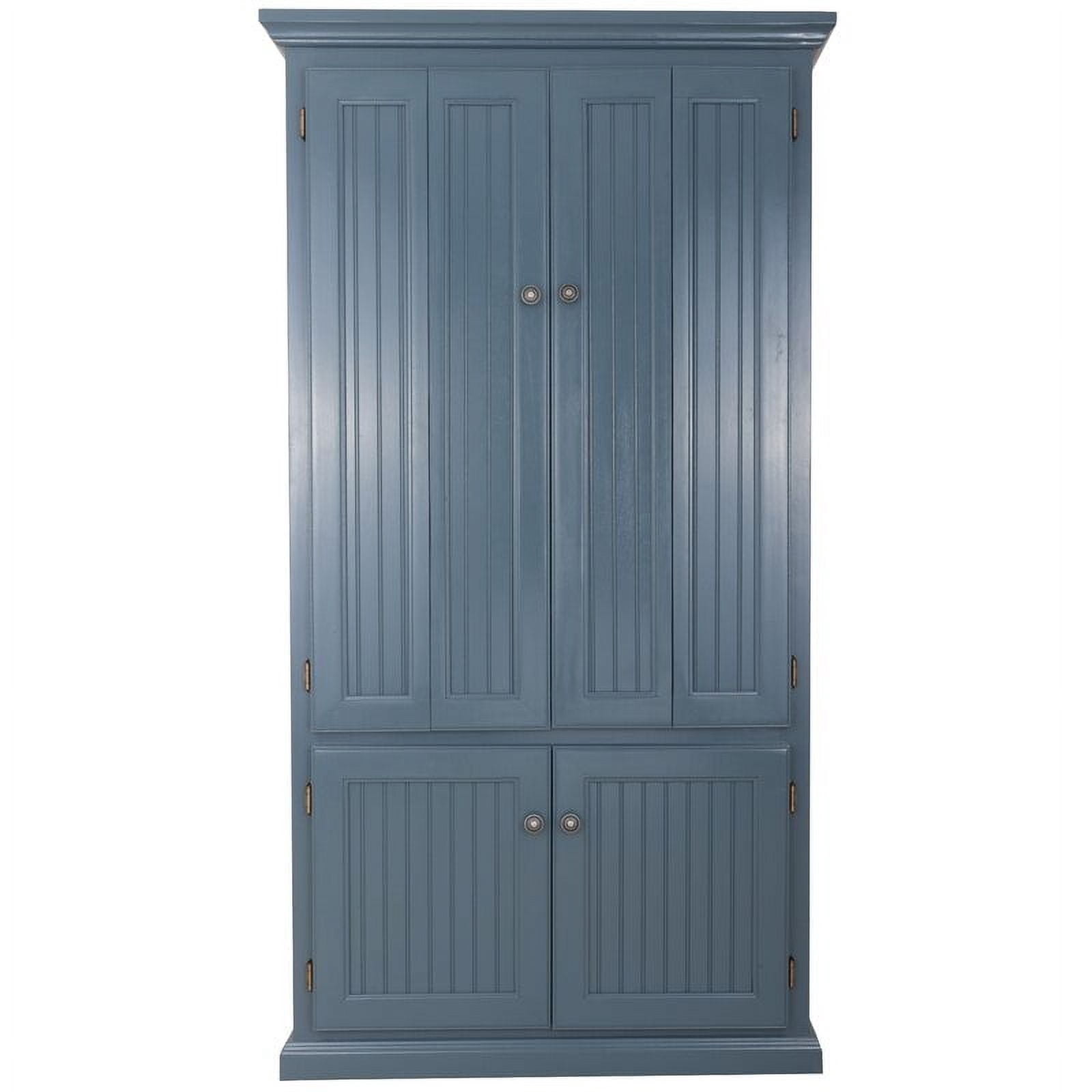 Coastal Computer Armoire Desk