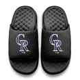 thumbnail image 2 of Unisex ISlide Black Colorado Rockies Primary Motive Slide Sandals, 2 of 5