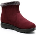 thumbnail image 4 of Women's Thermal Snow Boots with Side Zipper - Winter Ankle Booties for Outdoor Comfort, 4 of 12
