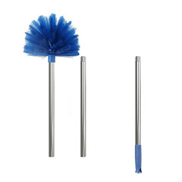 ACDANC Cobweb,Efficient Cleaning Duster with Extension Pole,Multi-Functional Use Cobweb Duster,Blue