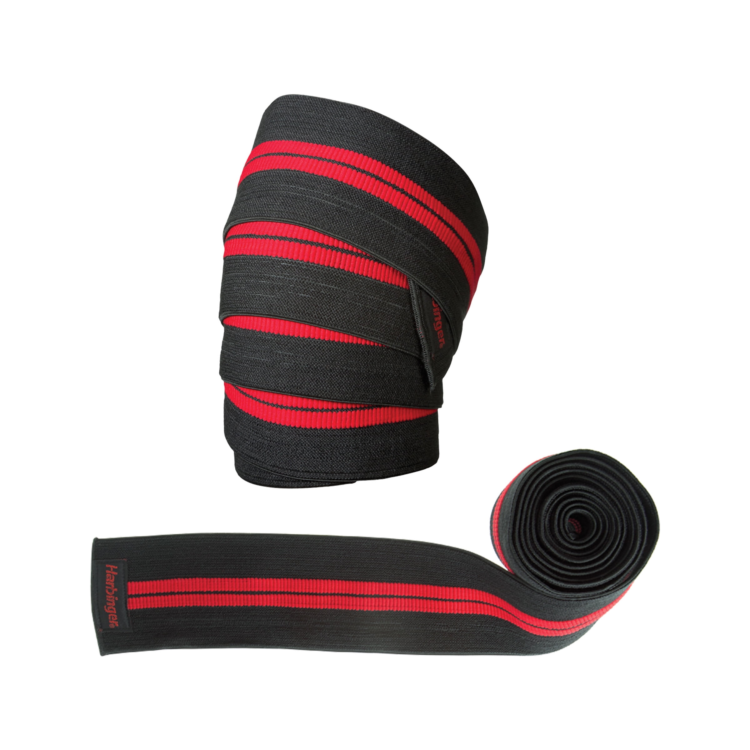 ウエイトトレーニング Gasp Knee wraps, Black/red Knee wraps - GASP