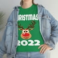 thumbnail image 5 of Matching Family Christmas 2022 Reindeer Christmas Lights T-Shirt, 5 of 5